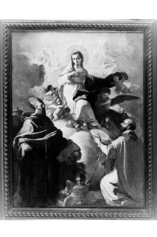 Madonna in gloria tra san Benedetto e sant'Ignazio di Loyola - Museo Provinciale, Lecce